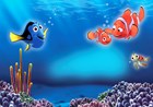 Nemo zwemt met vrienden
